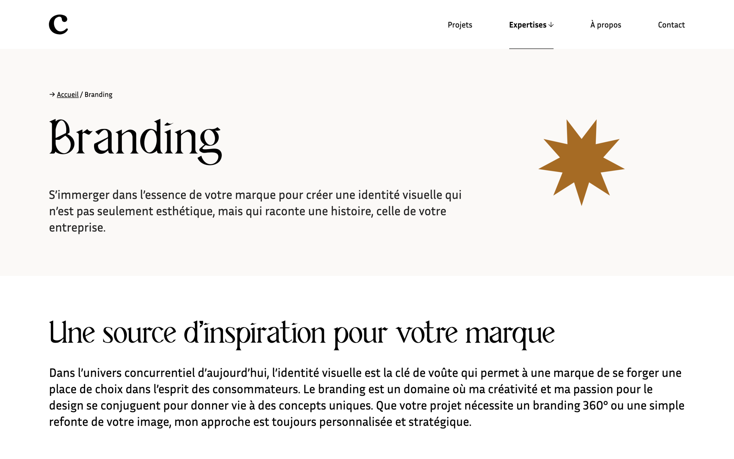 Expertise branding